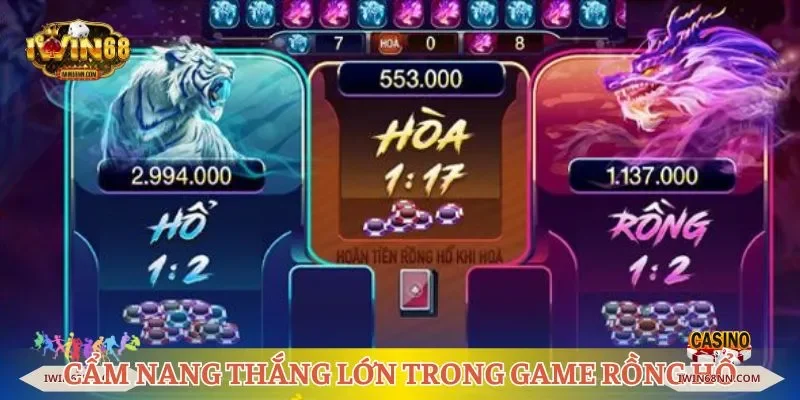 Cẩm nang thắng lớn trong game Rồng Hổ